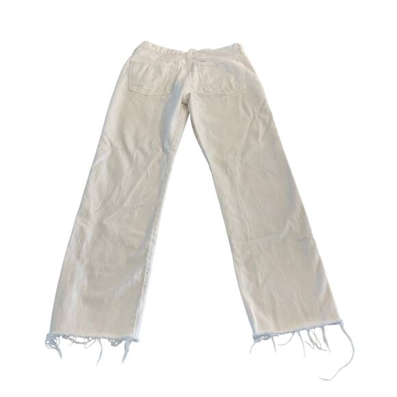 AGOLDE Criss Cross Straight Jeans White in Element Size‎ 29 - Picture 4 of 12
